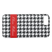Coques Case-Mate iPhone Pied-de-poule élégant (Dos (Horizontal))