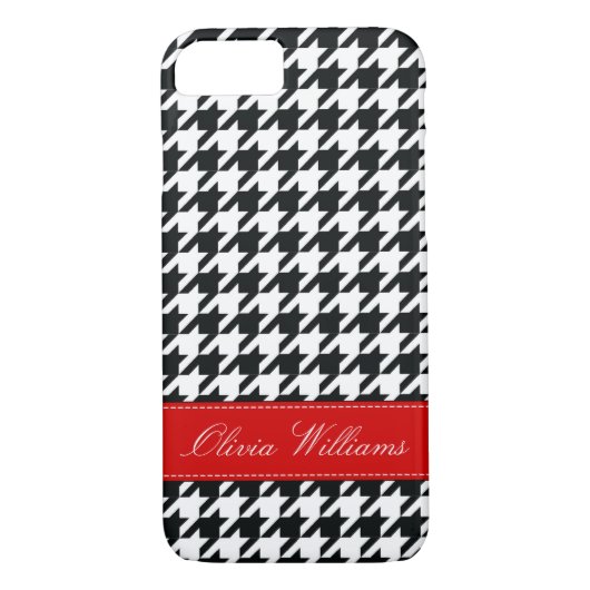 Coques Case-Mate iPhone Pied-de-poule élégant (Dos)