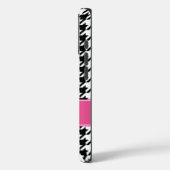 Coques Case-Mate iPhone Pied rose et noir Preppy Personnalisé (Verso / Gauche)