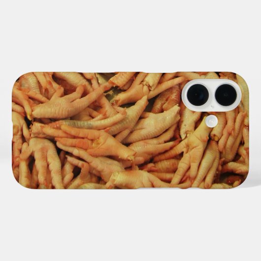 Coques Case-Mate iPhone Pieds de poulet cru (Verso (horizontal))