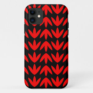 Coque iPhone 11 Pieds d'oiseau - rouge et Black.pdf