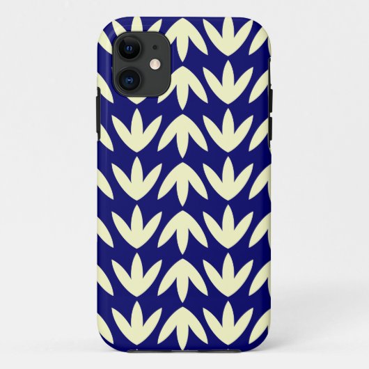 Coques Case-Mate iPhone Pieds d'oiseaux - Crème et Dp Navy.pdf (Dos)