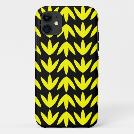 Coques Case-Mate iPhone Pieds d'oiseaux - Jaune et Noir.pdf (Dos)