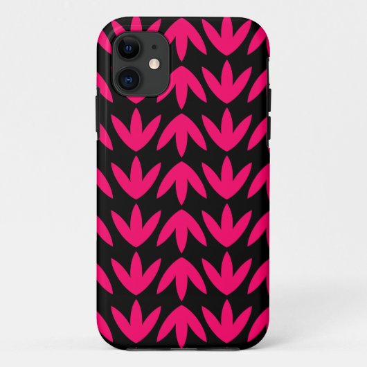 Coques Case-Mate iPhone Pieds d'oiseaux - Neon rouge et noir.pdf (Dos)