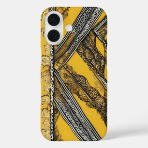 Coques iPhone 16 Piégé dans l'art IA Moutarde