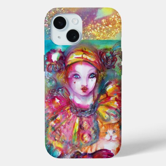 Coques Case-Mate iPhone PIERO AVEC CAT / Masques vénitiens (Verso)