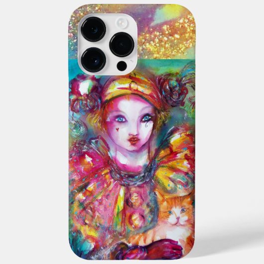 Coques Case-Mate iPhone PIERO AVEC CAT / Masques vénitiens (Verso)