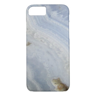 Case-Mate iPhone Case Pierre bleue de nature de cool de remous d'agate