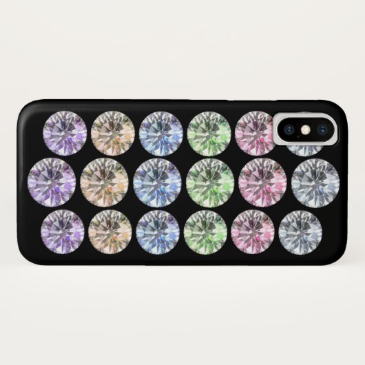 Coques Case-Mate iPhone Pierre de couleur (Dos (Horizontal))