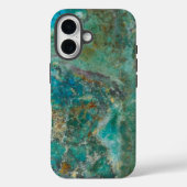 Coques Case-Mate iPhone Pierre minérale bleu Chrysocolla (Verso)