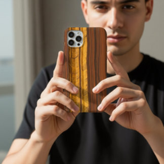 Case-Mate iPhone Case Pierre précieuse Œil de Tigre