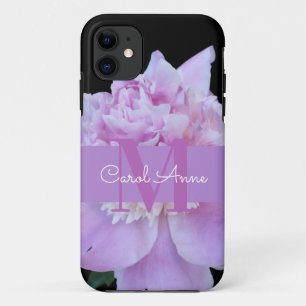Case-Mate iPhone Case Pierre rose violet Monogramme noir