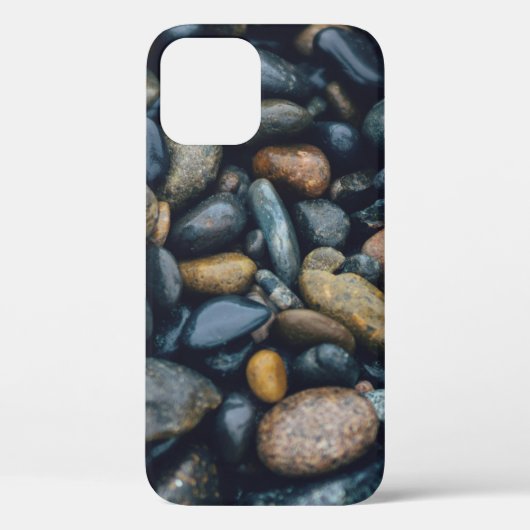 COQUES Case-Mate iPhone PIERRES BROWN ET NOIRES (Verso)