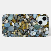 Coques Case-Mate iPhone Pierres de plage (Verso (horizontal))