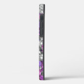 Coques Case-Mate iPhone Pierres perdues roses et violettes (Verso / Gauche)