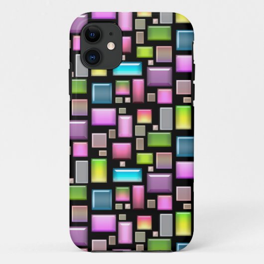 Coques Case-Mate iPhone Pierres précieuses et mère de perle (Dos)