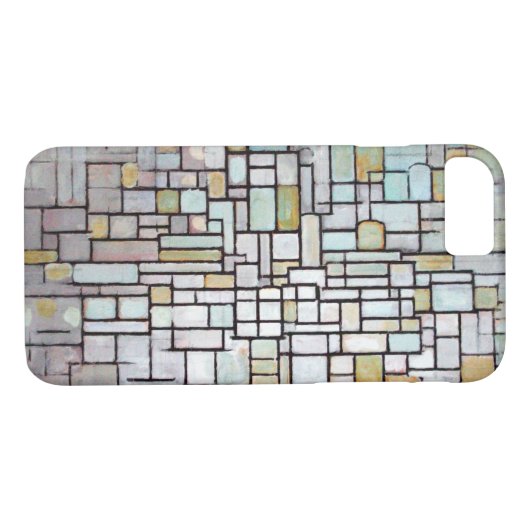 Coques Case-Mate iPhone Piet Mondriaan Composition No. IV (Dos (Horizontal))