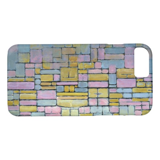 Coques Case-Mate iPhone Piet Mondrian Composition No V (Dos (Horizontal))