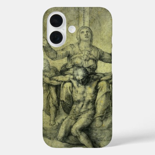 Coques Case-Mate iPhone Pieta de Michel-Ange pour Vittoria Colonna (Verso)