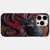 Coques Case-Mate iPhone Pieuvre complexe : L'art en mouvement (Verso (horizontal))