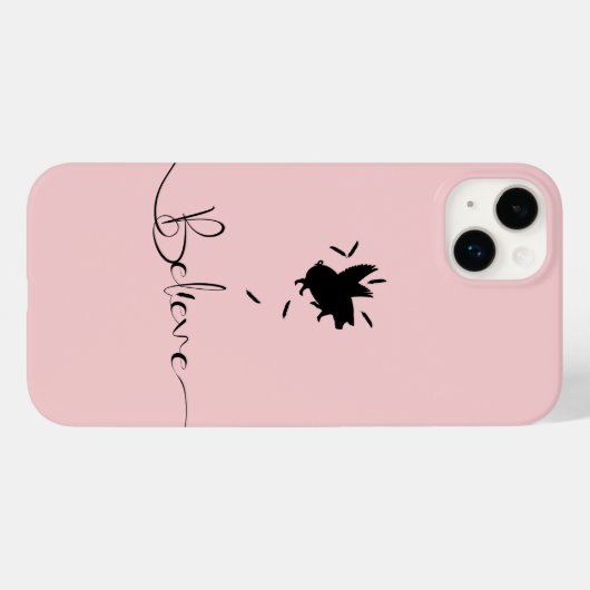 Coques Case-Mate iPhone Pig Feathers (Verso (horizontal))