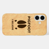 Coques Case-Mate iPhone Pigfoot - Je crois (Verso (horizontal))
