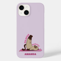 Pilates Badass entraînement Kitty Cat Téléphone Ca