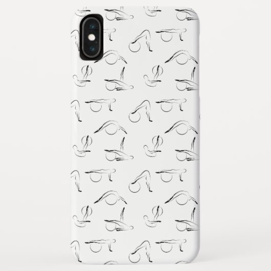 Coques Case-Mate iPhone Pilates pose motif (Dos)