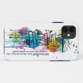 Coques Case-Mate iPhone Pile d'aquarelle de bibliophile de livres (Dos (Horizontal))