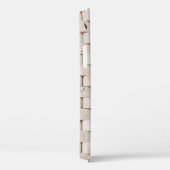 Coques Case-Mate iPhone Pile de planches en bois brun (Verso / Droite)