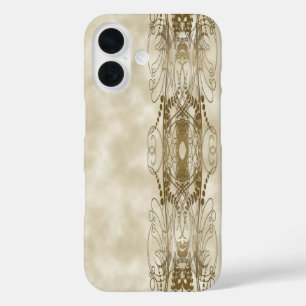 Coques iPhone 16 Piliers d'or