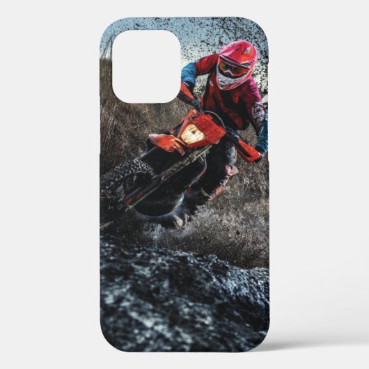 Coques Case-Mate iPhone Pilote de vélo droit jetez l'oreiller (Verso)