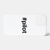 Coques Case-Mate iPhone PILOTE Hashtag (Verso (horizontal))