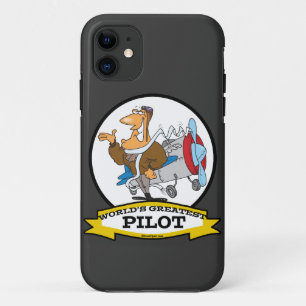 COQUES POUR iPhone PILOTE II LE PLUS GRAND CARTOON HOMME