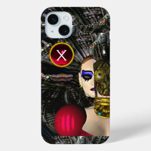 Coque iPhone 15 Mini PILOTE SPACESHIP ANDROID XENIA, Science-fiction