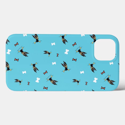 Coques Case-Mate iPhone Pinces Miniatures Bows et os Bleu (Verso (horizontal))