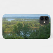 Coques Case-Mate iPhone Pine Bend Bluffs surplombant le fleuve Mississippi (Dos (Horizontal))