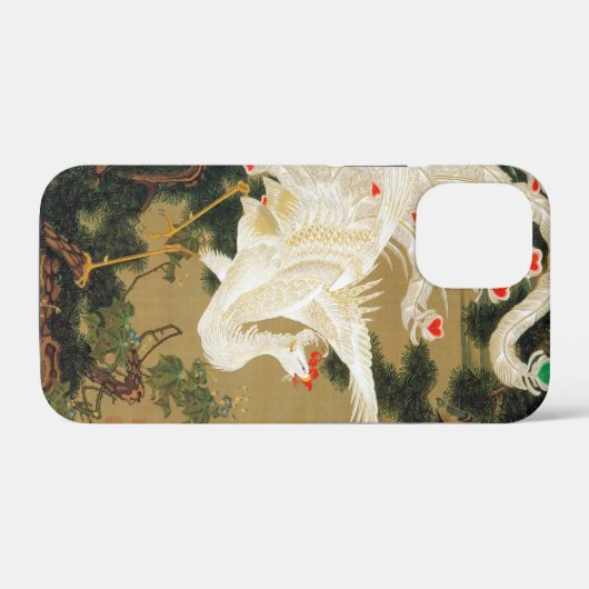 Coques Case-Mate iPhone Pine Tree & Phoenix (Coeur d'Amour Phoenix), Jakuc (Verso (horizontal))