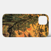 Coques Case-Mate iPhone Pine Trees Red Sky Setting Soleil par Vincent van (Verso (horizontal))