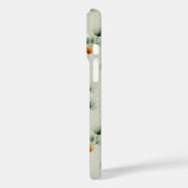 Coques Case-Mate iPhone Pinecones d'hiver et branches de neige (Verso / Gauche)