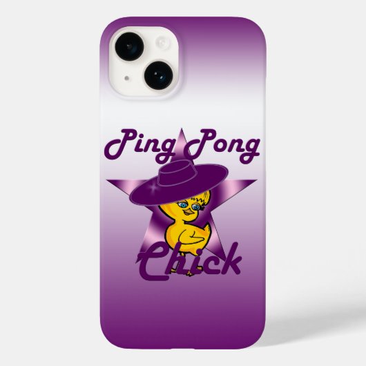 Coques Case-Mate iPhone Ping Pong Chick #9 (Verso)