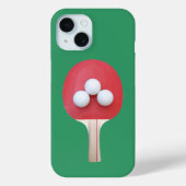 Coques Case-Mate iPhone Ping Pong Paddle et Balls (Verso)