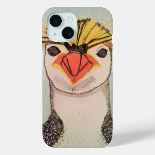 Coques Case-Mate iPhone Pingouin à trémie rocheuse (Verso)