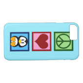 Coques Case-Mate iPhone Pingouin bleu (Dos (Horizontal))