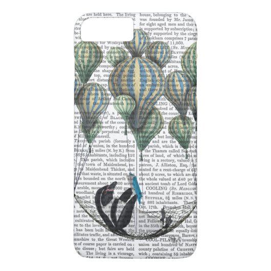 Coques Case-Mate iPhone Pingouin dans le ballon Hammock (Dos)