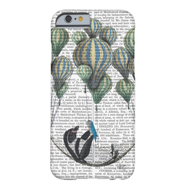 Coques Case-Mate iPhone Pingouin dans le ballon Hammock (Dos)