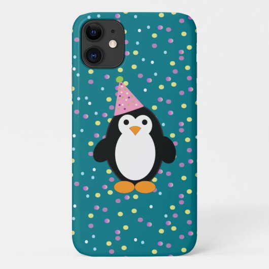 Coques Case-Mate iPhone Pingouin de la fête (Dos)