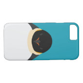 Coques Case-Mate iPhone Pingouin d'empereur - illustration d'oiseau (Dos (Horizontal))