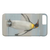 Coques Case-Mate iPhone Pingouin marchant sur la plage (Dos (Horizontal))