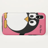 Coques Case-Mate iPhone Pingouin mignon de bande dessinée - contact d'iPod (Dos (Horizontal))